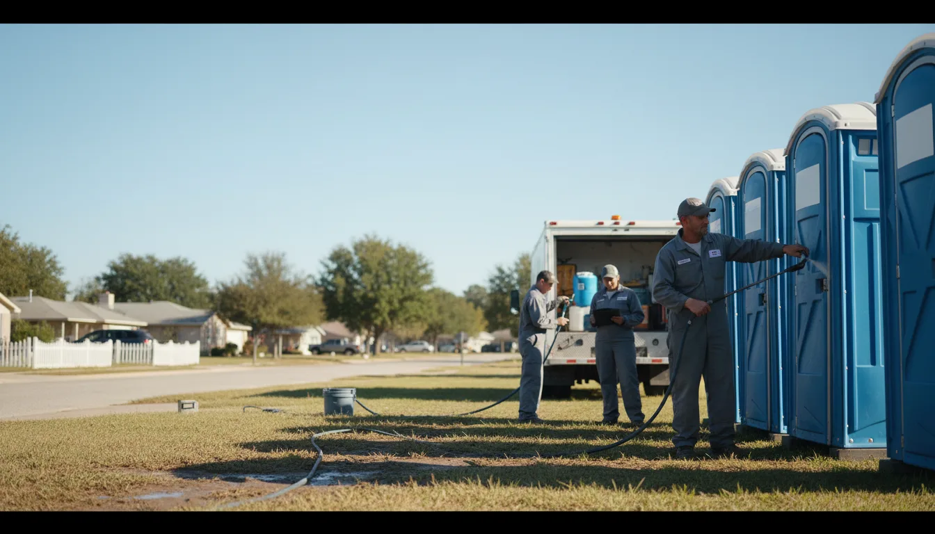 Long-Term Portable Toilet Rental in Stockport, OH near me